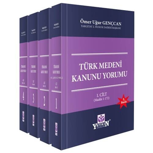 Türk Medeni Kanunu Yorumu - 1