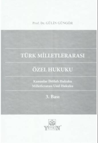 Türk Milletlerarası Özel Hukuku - 1