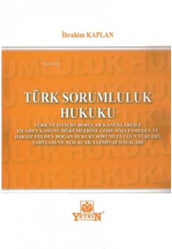 Türk Sorumluluk Hukuku - 1