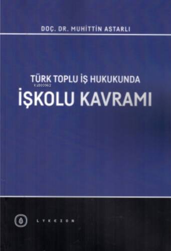 Türk Toplu İş Hukukunda İşkolu Kavramı - 1