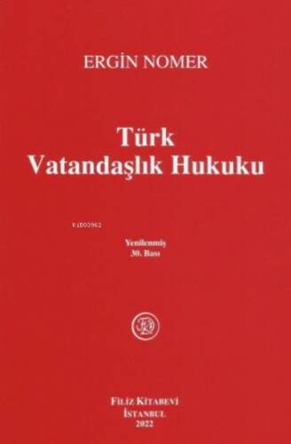 Türk Vatandaşlık Hukuku - 1