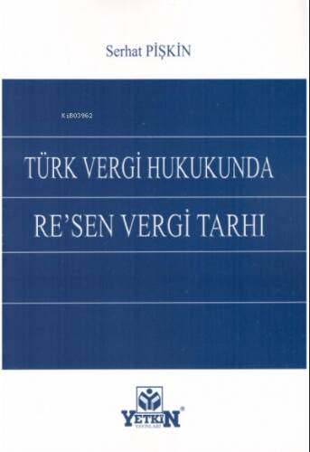 Türk Vergi Hukukunda Re'sen Vergi Tarhı - 1