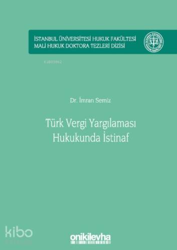 Türk Vergi Yargılaması Hukukunda İstinaf - 1