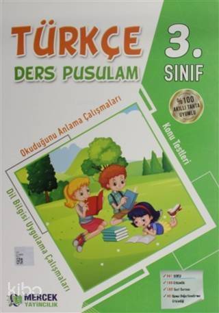 Türkçe Ders Pusulam 3. Sınıf 361 Soru 166 Etkinlik 195 Test Sorusu 40 Ölçme ve Değerlendirme Etkinliği - 1