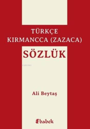 Türkçe Kırmanca Sözlük-Zazaca - 1