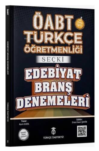 Türkçe ÖABTDEYİZ ÖABT Türkçe Edebiyat Seçki Branş Denemeleri Çözümlü - Asım Kara Türkçe ÖABTDEYİZ - 1