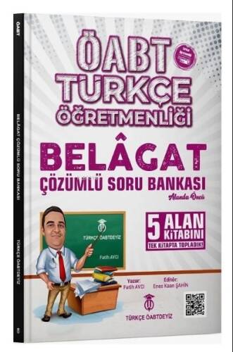 Türkçe ÖABTDEYİZ ÖABT Türkçe Öğretmenliği Belagat Soru Bankası Çözümlü - Fatih Avcı Türkçe ÖABTDEYİZ - 1