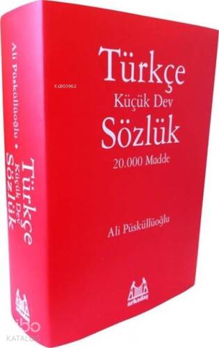 Türkçe Sözlük; Küçük Dev Sözlük 20.000 Madde - 1