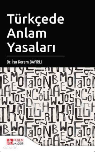 Türkçede Anlam Yasaları - 1