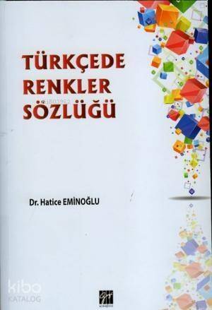 Türkçede Renkler Sözlüğü - 1