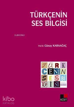 Türkçenin Ses Bilgisi - 1