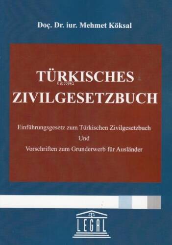 Türkisches Zivilgesetzbuch - 1