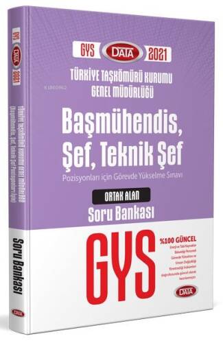 Türkiye Taşkömürü Kurumu Genel Müdürlüğü Başmühendis, Şef, Teknik Şef Ortak Alan GYS Soru Bankası - 1