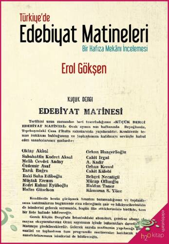 Türkiye’de Edebiyat Matineleri;Bir Hafıza Mekânı İncelemesi - 1