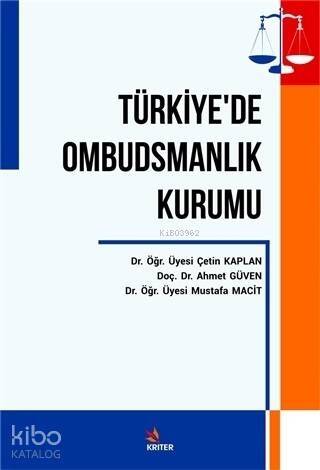 Türkiye'de Ombusdmanlık Kurumu - 1