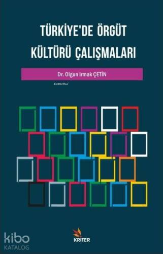 Türkiye'de Örgüt Kültürü Çalışmaları - 1