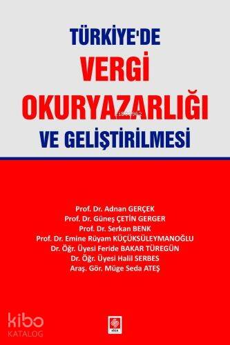 Türkiye'de Vergi Okuryazarlığı ve Geliştirilmesi - 1