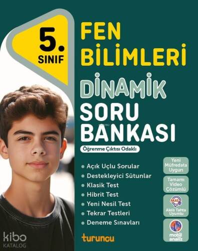 Turuncu 5. Sınıf Fen Bilimleri Dinamik Soru Bankası - 1