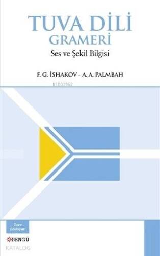 Tuva Dili Grameri; Ses ve Şekil Bilgisi - 1