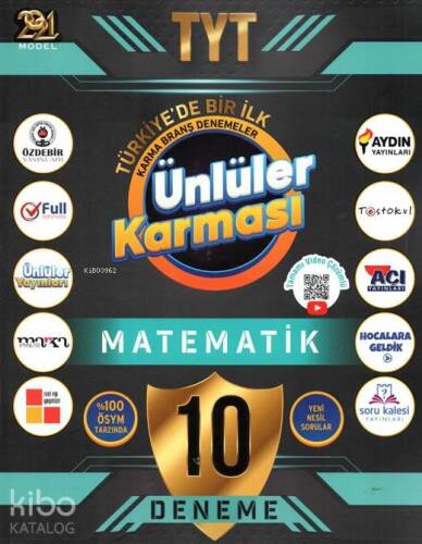 TYT 2021 Ünlüler Karması Matematik 10 lu Deneme - 1