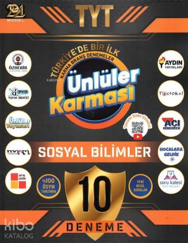 TYT 2021 Ünlüler Karması Sosyal Bilimler 10 lu Deneme - 1