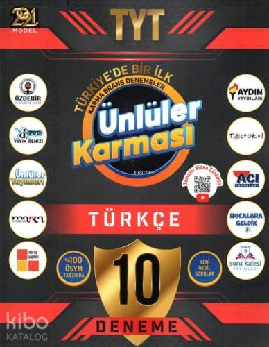 TYT 2021 Ünlüler Karması Türkçe 10 lu Deneme - 1