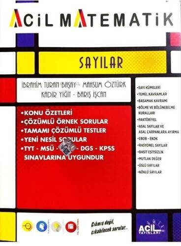 TYT Acil Matematik Sayılar - 1