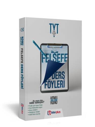 TYT AYT Felsefe Ders Föyü Lider Plus Yayınları - 1