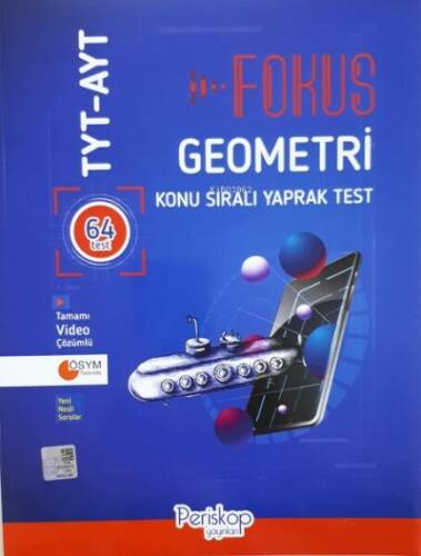 TYT - AYT Geometri Fokus Konu Sıralı Yaprak Test - 1