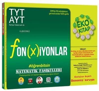 TYT-AYT Matematik Fasikülleri-Fonksiyonlar Eko - 1