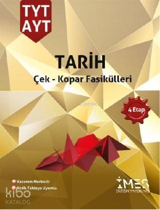 TYT-AYT Tarih 4 Etap Soru Bankası - Çek kopar Fasikülleri. - 1