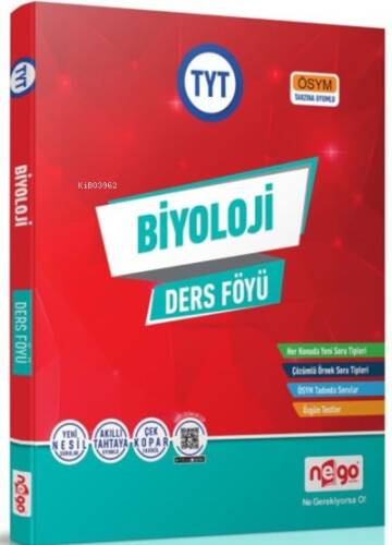 TYT Biyoloji Ders Föyü - 1