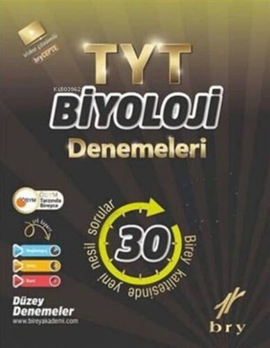 TYT - Branş Denemeleri - Biyoloji (30 lu) - 1