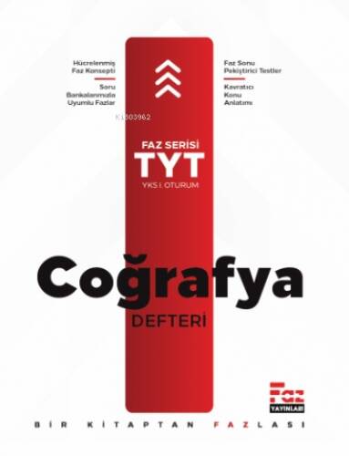 Tyt Coğrafya Defteri - 1