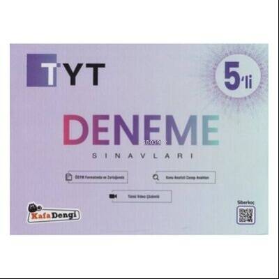 TYT Deneme Sınavı / 5'li Paket - KUTU (Tümü Video Çözümlü) - 1