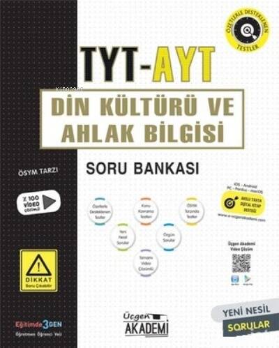 TYT DİN KÜLTÜRÜ VE AHLAK BİLGİSİ - Soru Bankası - 1