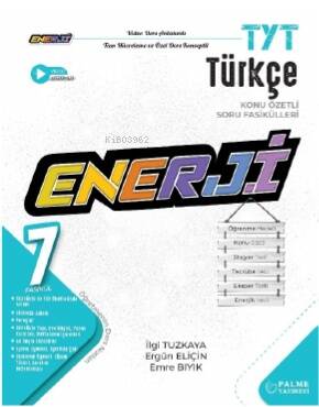 TYT Enerji Türkçe Konu Özetli Soru Fasikülleri (7 Fasikül) - 1