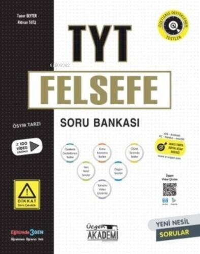 TYT Felsefe - Soru Bankası - 1