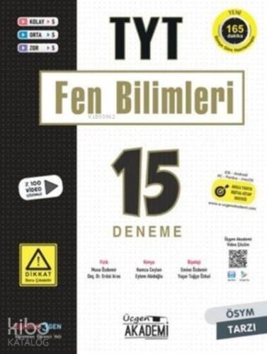 TYT Fen Bilimleri 15'li Deneme - 1