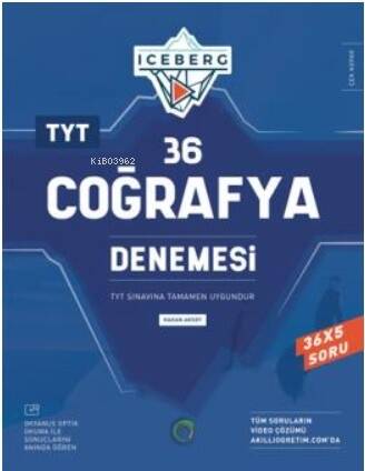 Tyt Iceberg 36 Coğrafya Denemesi - 1