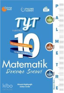 TYT Matematik 10 Deneme Sınavı (Palmetre Serisi) - 1