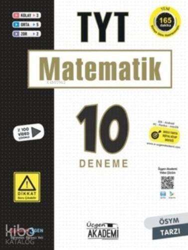 TYT Matematik 10'lu Deneme - 1