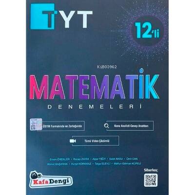 TYT Matematik Branş Denemesi(12'li) (Tümü Video Çözümlü) - 1