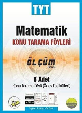 TYT Matematik Tarama Föyleri (6 Fasikül 6x24 Sayfa) - 1