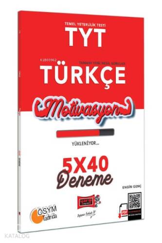 TYT Motivasyon Denemeleri 5x40 Türkçe Denemesi Yargı Yayınları - 1