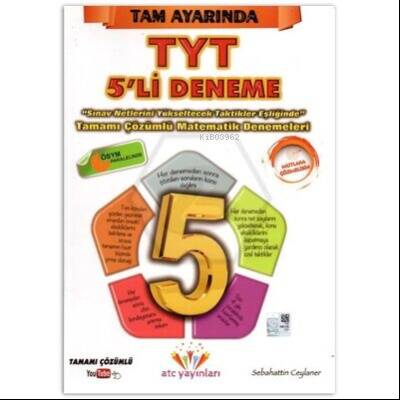 TYT Net Arttırıcı Özel Taktiklerle Tam Ayarında 5 li Matematik Denemeleri - 1