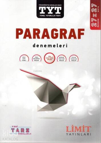 TYT Paragraf 27x27 Denemeleri - 1