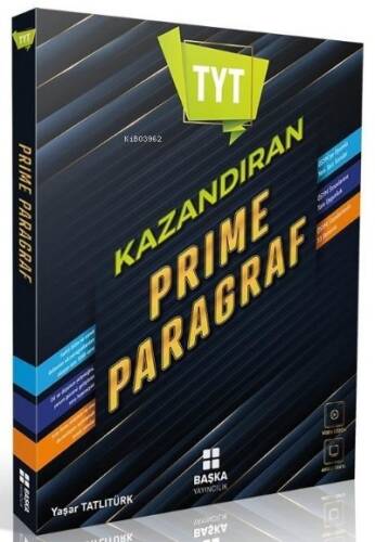 Tyt Prime Paragraf Soru Bankası - 1