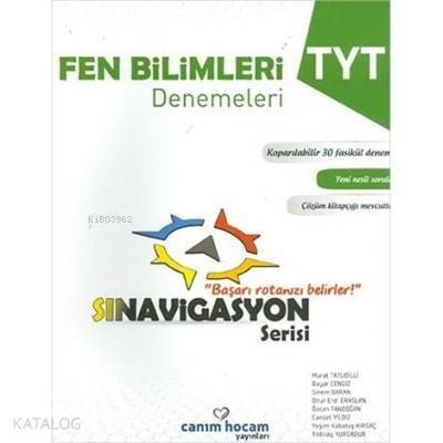 TYT Sınavigasyon Serisi Fen Bilimleri Koparılabilir 30 Fasikül Deneme - 1