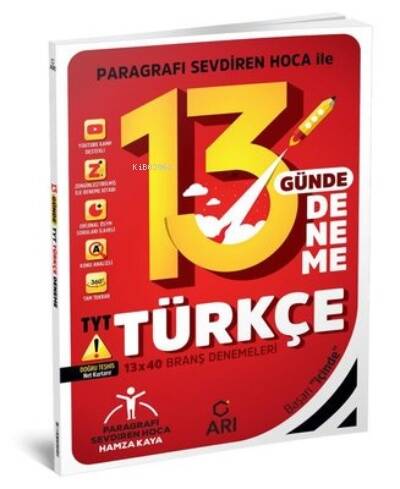 TYT Türkçe 13 Günde 13x40 Branş Deneme - 1